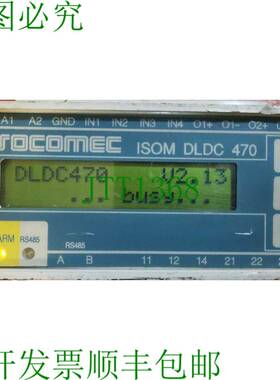 原装供应SOCOMEC ISOM DLDC 470 / DLDC470 控制单元 - 测试成功