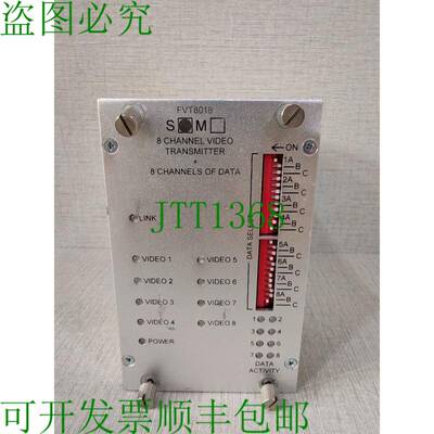 原装供应COMNET FVT8018S 8通道视频发射器 + 8通道数据 - 语音配