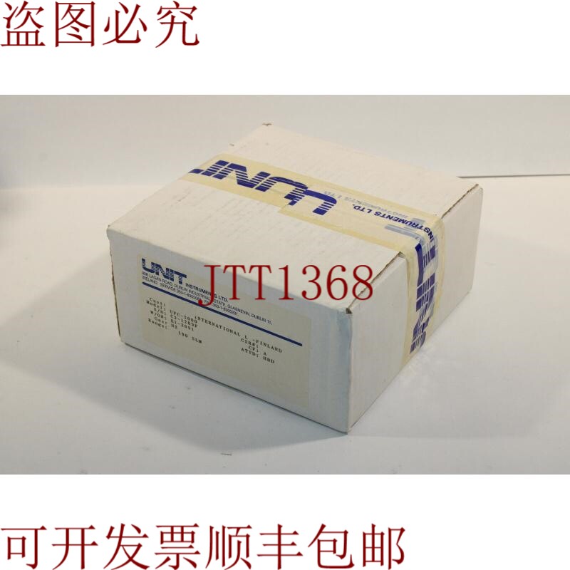 原装供应Unit UFC-3000 质量流量控制器范围 100SLM