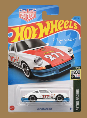 风火轮C4982美泰HOTWHEELS风火轮合金车模126号保时捷