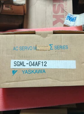 安川400瓦伺服电机SGML-04AF12 全新二手都有现货
