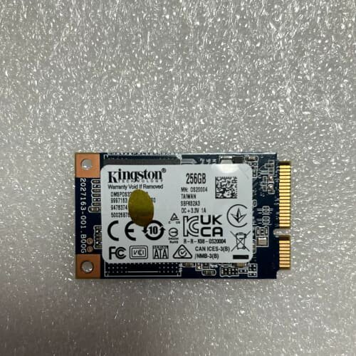 金士顿 256GB mSATA固态硬盘OMSP0S3256Q全新二手都有现货