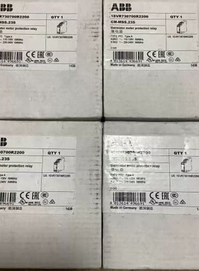ABB继电器CM-MSS.23S 1SVR730700R22新旧都有 议价