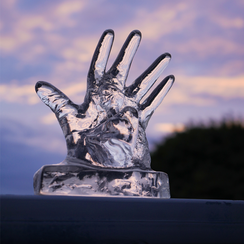 Jeff创作透明树脂雕塑装饰摆件