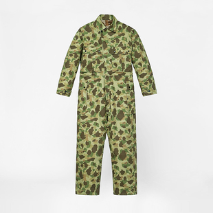 DENIM 连体服 捭和 复刻二战 猎鸭迷彩 HUNTER BAI DUCK