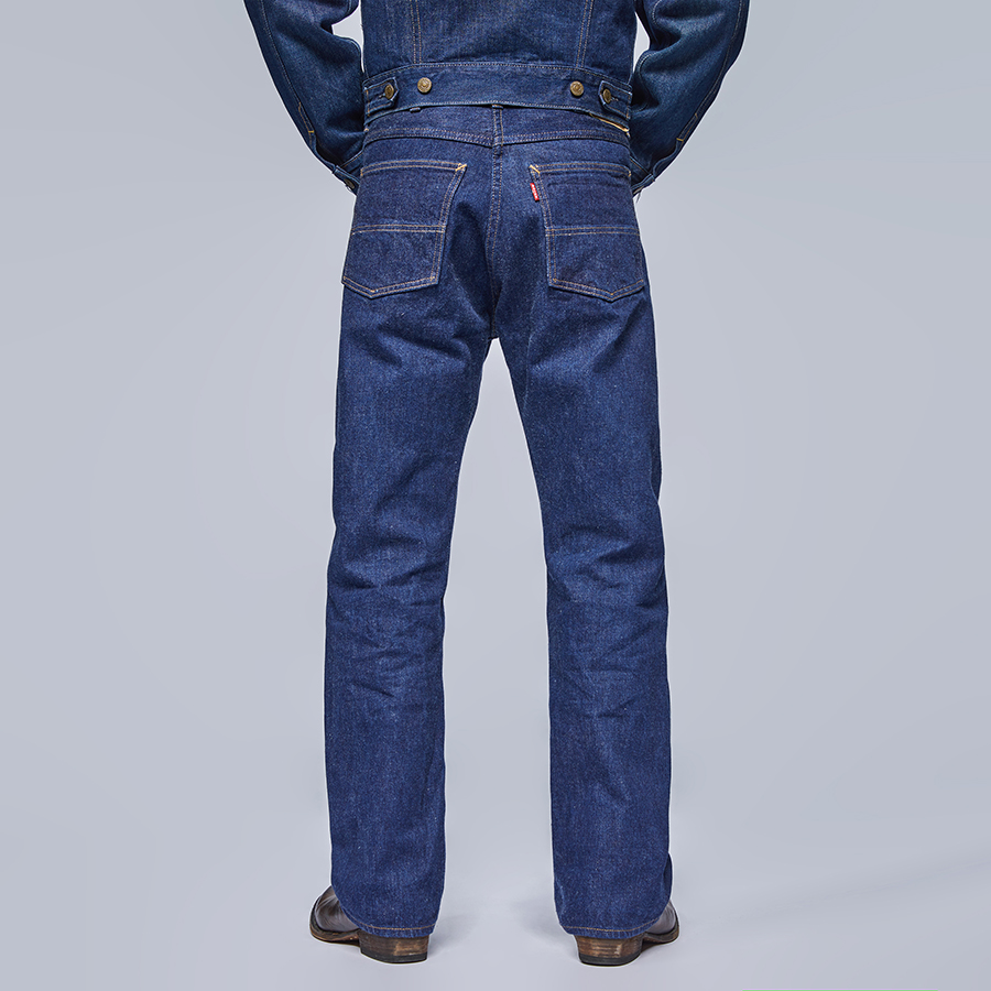 捭和（BAI-HE DENIM）T1905 大战直筒 新疆长绒棉 原色赤耳牛仔裤