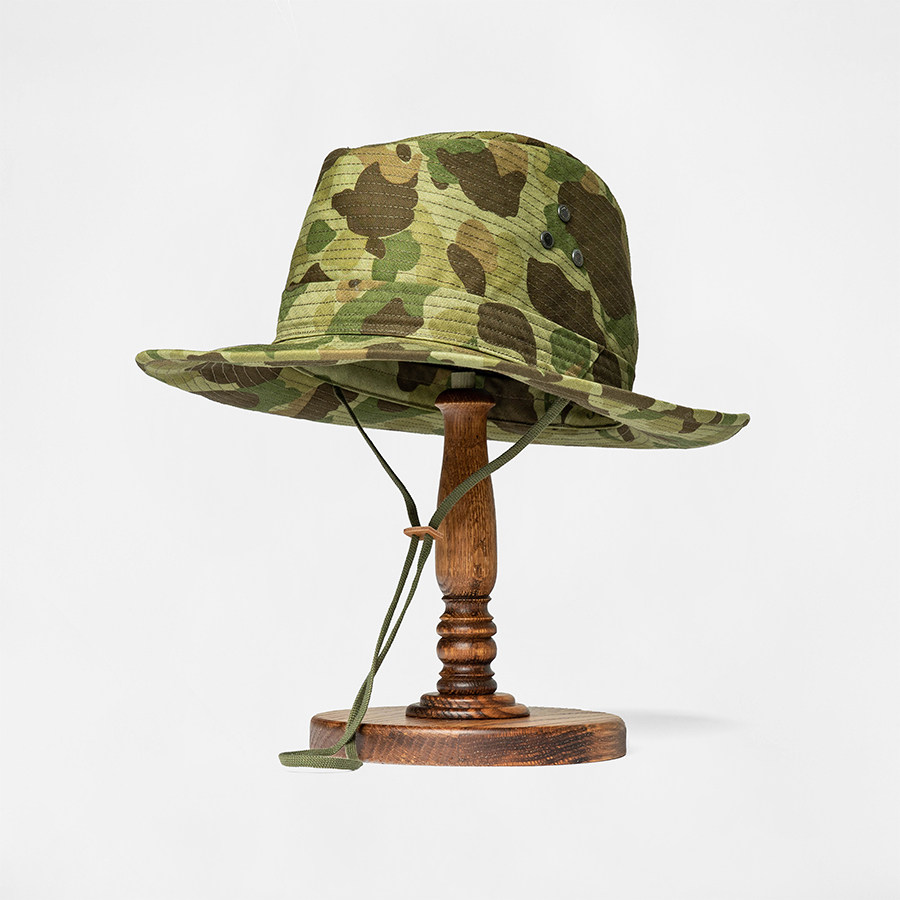 捭和(bai-he denim)ranger牛仔骑兵帽 经典hbt猎鸭迷彩