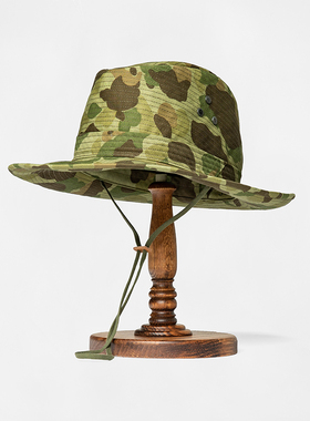 捭和（BAI-HE DENIM）RANGER牛仔骑兵帽 经典HBT猎鸭迷彩