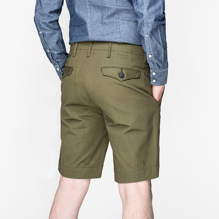 捭和（BAI-HE DENIM）OFFICER'S FIELD 1/2 CHINO 军官短裤 HBT在类目 男装, 休闲裤中 - 来自Buy2taobao.com提供专业的淘宝代购服务