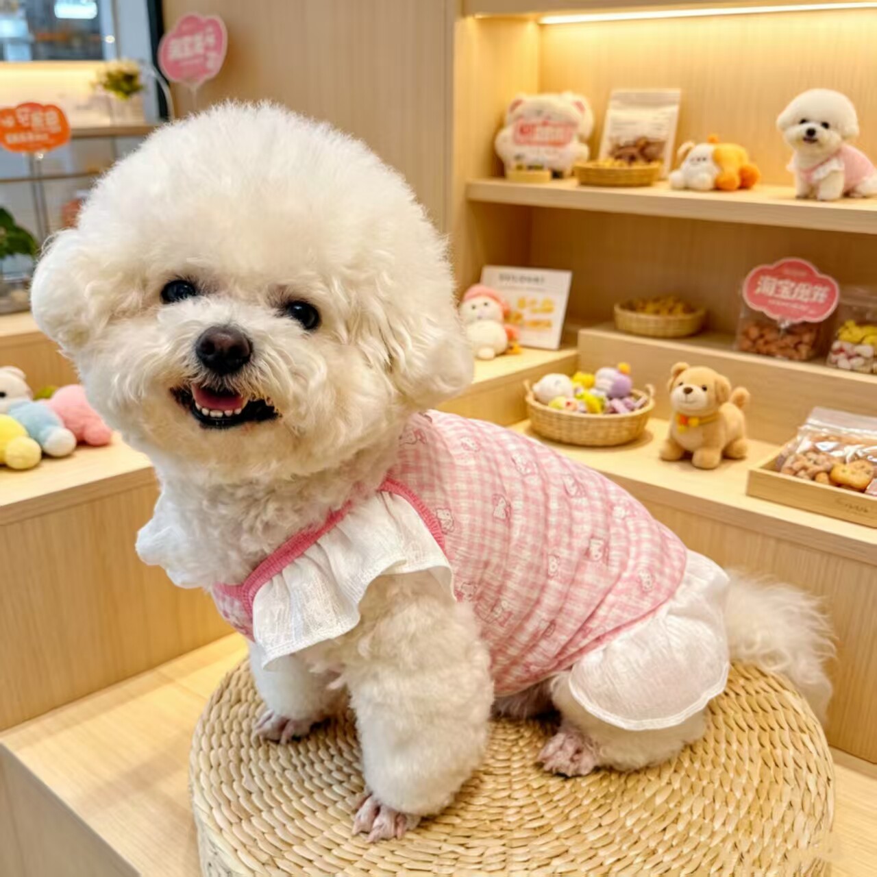 薄清凉猫狗衣服透气猫狗防掉毛