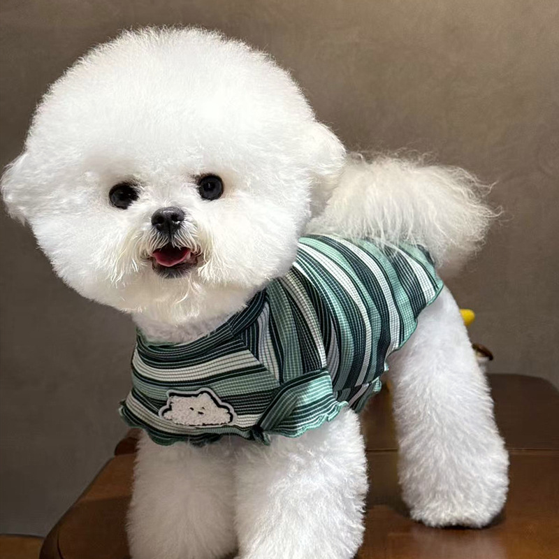 秋季狗狗衣服泰迪打底衫比熊卫衣雪纳瑞马尔济斯防掉毛猫咪狗衣服