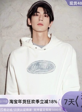 MLB男女同款防风保暖运动连帽卫衣3AHDM0154-3AHDB0151-3AHDV0454