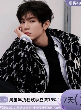 MLB男女同款防风保暖羊羔绒抓绒服3AFDB0146-3AFDM0126-3AJPB0151