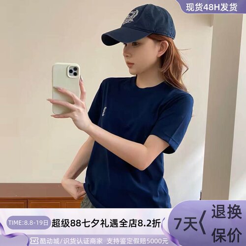 MLB男女同款游乐园涂鸦印花T恤
