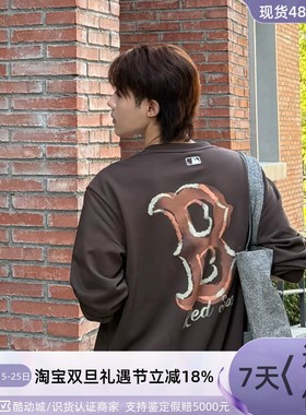 MLB男女同款防风保暖舒适运动卫衣3AMTB3254-3AMTB9144-3AMTM0134