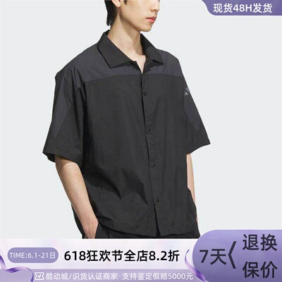 adida/三叶草男子短袖衬衫