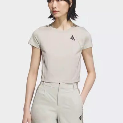 adidas阿迪达斯女子纯棉短袖T恤