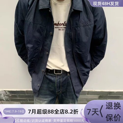 Timberland男纯色户外飞行员夹克