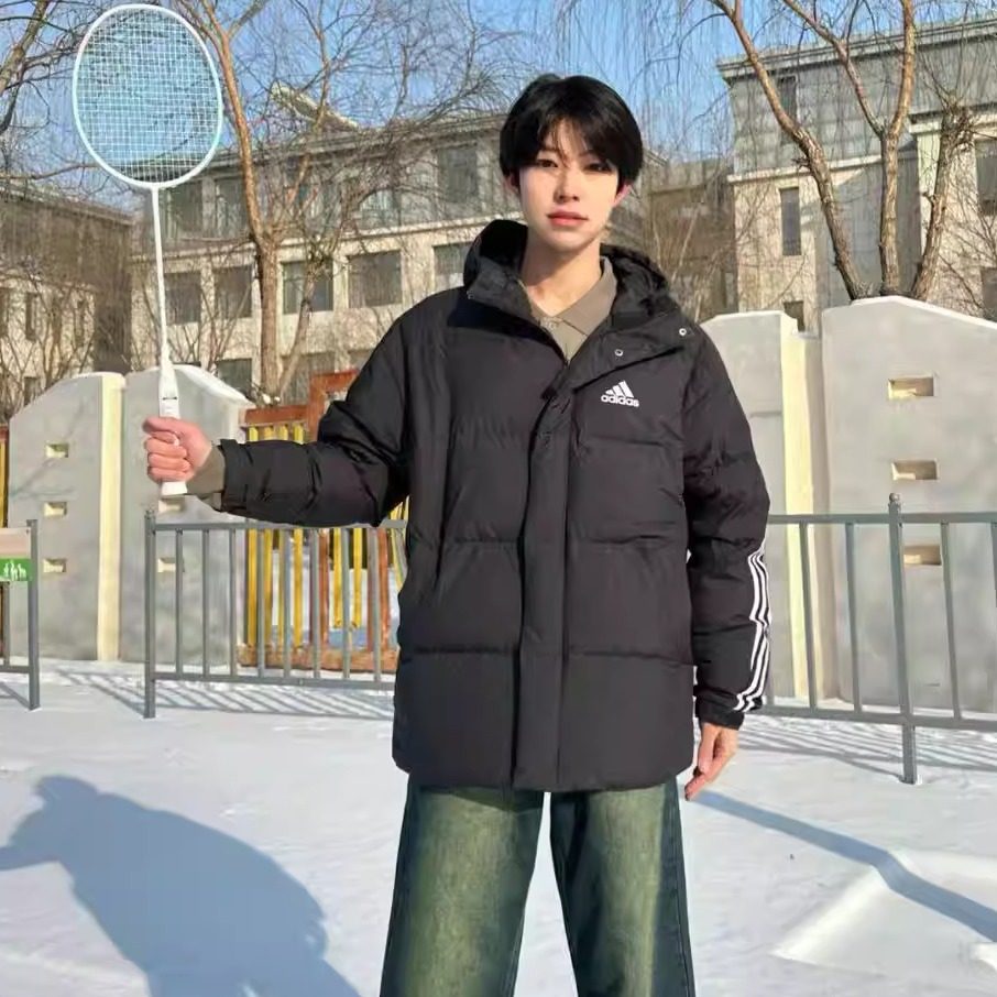 Adidas阿迪达斯男子条纹加厚保暖面包羽绒棉服BQ7779BQ7782GF008,运动服/休闲服装,运动羽绒服,淘宝优惠券,粉丝福利购,淘宝优惠卷