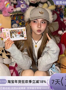 Adidas三叶草女子防风保暖舒适休闲帽IA8904IA8906IA8907ED4722