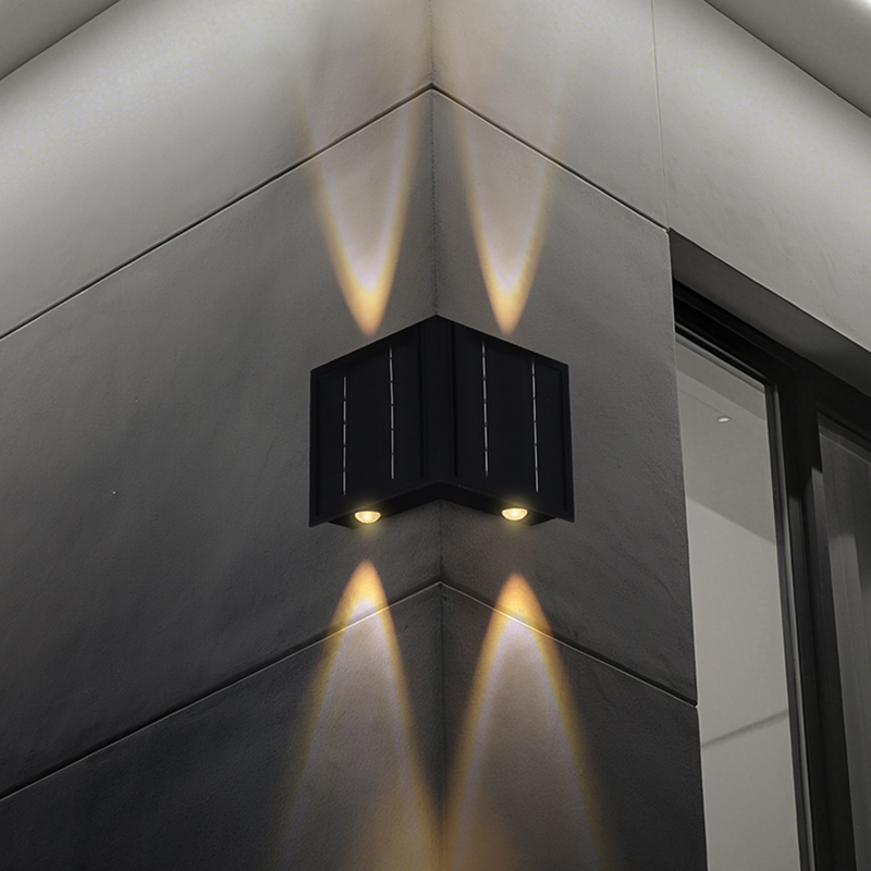 太阳能洗墙灯超亮外墙转角灯