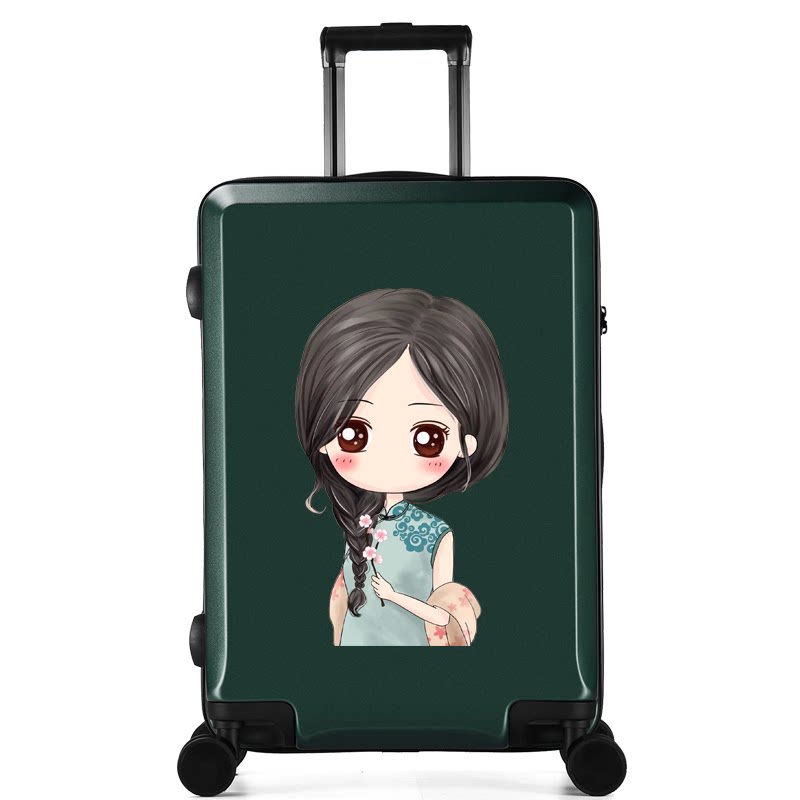 朵啦麦吉儿童行李箱可爱儿童行李箱女孩18寸20寸拉杆箱女童公主旅