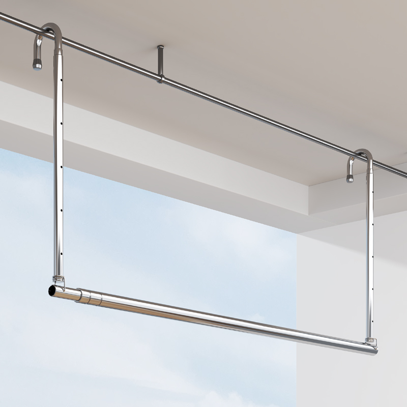 钱柜挂被架不锈钢挂晒衣架省空间