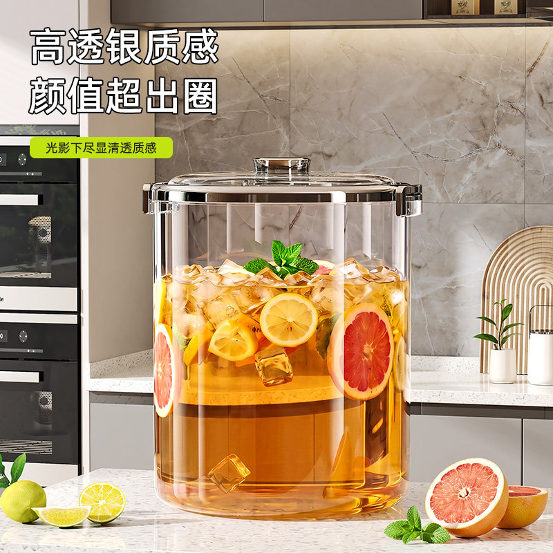 家用摆摊冷水壶食品级大容量水桶图片