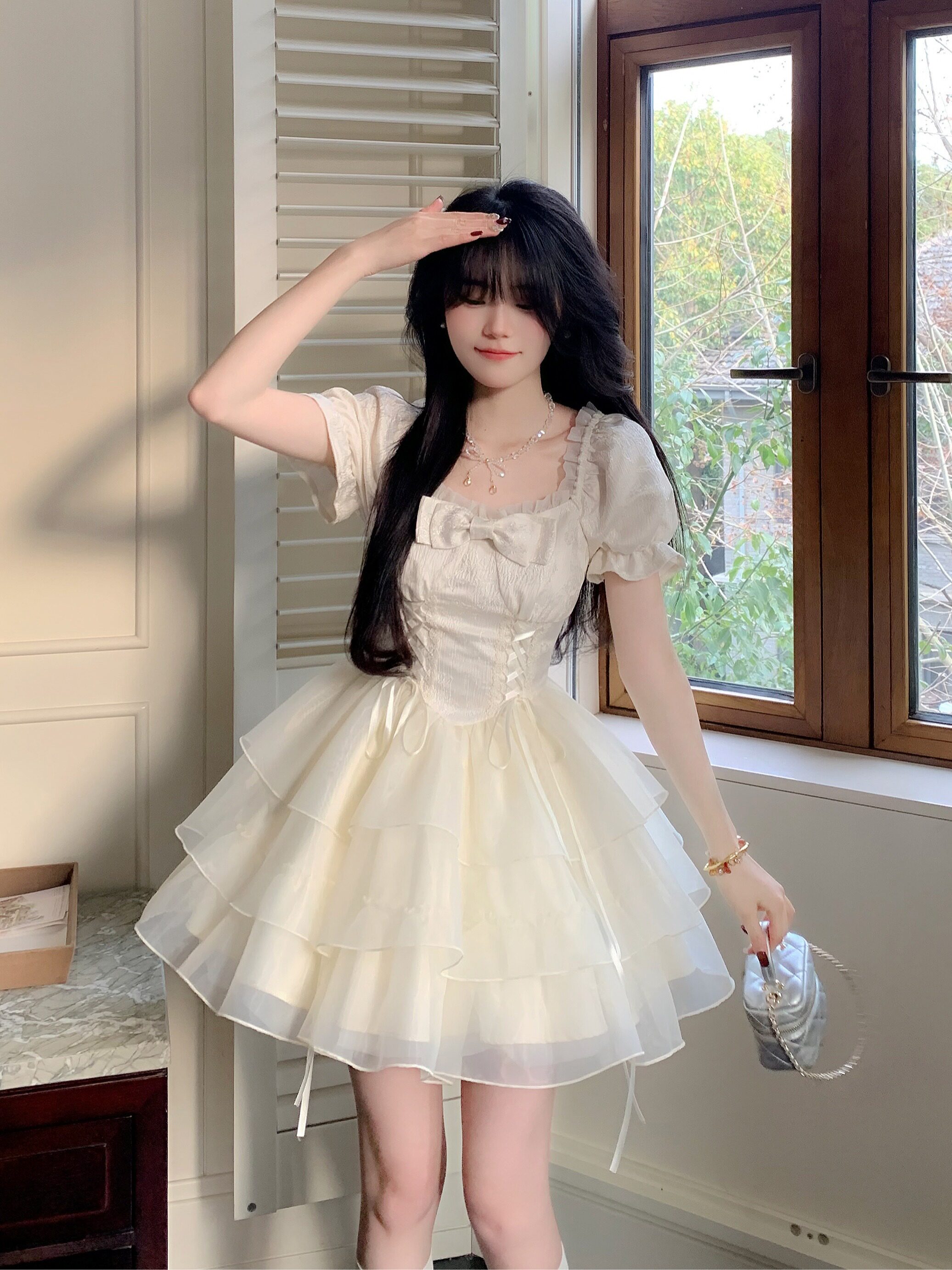 Blovelan清风铃兰 甜美连衣裙