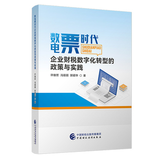 数电票时代企业财税数字化转型的政策与实践 许继哲 冯丽丽 郭颖华 中国财政经济出版社9787522331553预售