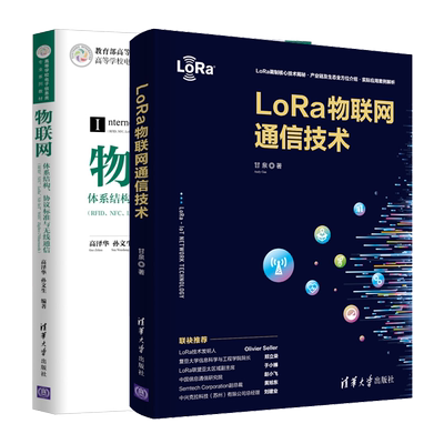 LoRa物联网通信技术+物联网 体系结构协议标准与无线通信 LoRa核心技术芯片产品行业标准规范 低功耗广域网通信技术物联网课程书籍