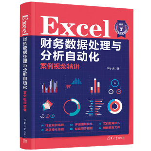 清华大学出版 韩小良 社 财务数据处理与分析自动化案例视频讲 Excel