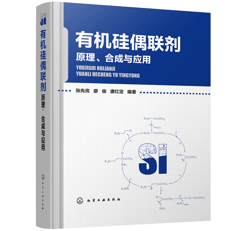 有机硅偶联剂 原理 合成与应用 张先亮廖俊 有机硅偶联剂生产制备技术书硅烷偶联剂大分子硅偶联剂硅烷偶联剂衍生物合成及应用书籍