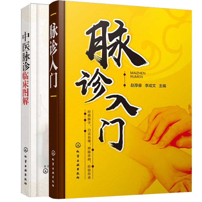 脉诊入门 赵厚睿 李成文+中医脉诊临床图解 自学中医把脉入门脉诊图解诊脉问诊中医诊断学 常见疾病脉象图解析 把脉书 中医书籍