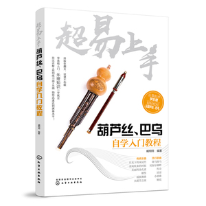 易上手葫芦丝巴乌自学入门教程 乐曲曲目曲谱演奏技法大全书籍 民族乐器基本构造基础乐理知识书 演奏方法练习曲 音乐图书籍