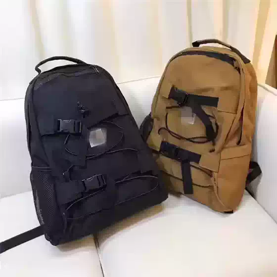 Nbstage Brand Trendy Workwear Backpack for Women, Cool Drawstring Skateboard Bag, Versatile Backpack, Large Capacity Trendy Backpack for Men