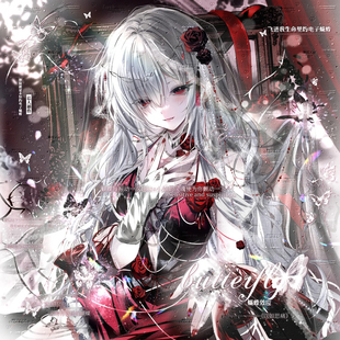 93张 执行官扭蛋4期 卡通女生动漫插画头像原创圈直购高清无水印