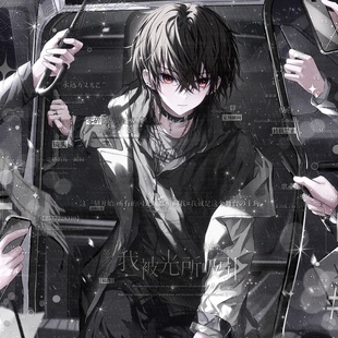 打包105张 零碎海扭蛋机6期 情侣动漫插画头像原创圈 高清无水印