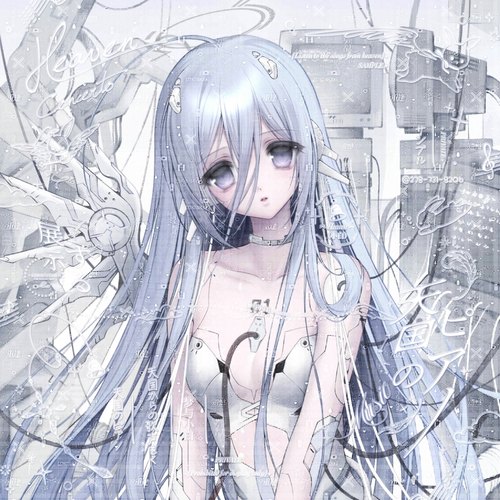 打包1张 秋田弘会专 卡通女生动漫插画头像扭蛋原创圈高清无水印