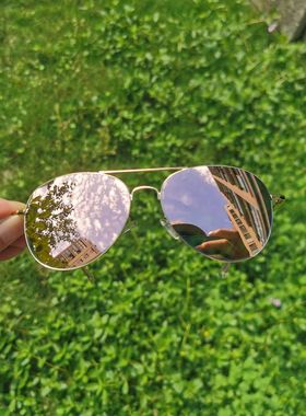 女士粉色镀膜太阳眼镜