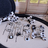 新款 手工宠物发夹小香风马尔济斯头饰约克夏西施比熊泰迪猫咪狗狗