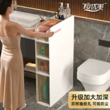 Крайня для хранения в ванной комнате для хранения туалета для хранения ванной комнаты небольшие тележки для хранения рамы приземления зазор