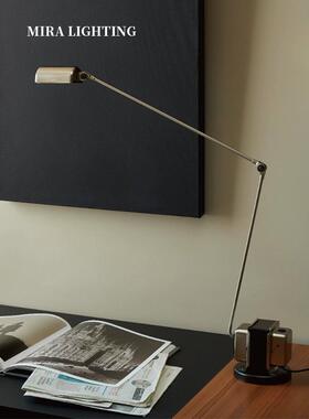 中山工厂直销意大利Lumina Daphine台灯设计师款覆古侘寂卧室书房