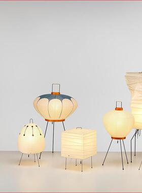 非野口勇Akari灯侘寂风设计师落地台灯床头灯具日式宣纸灯笼吊灯