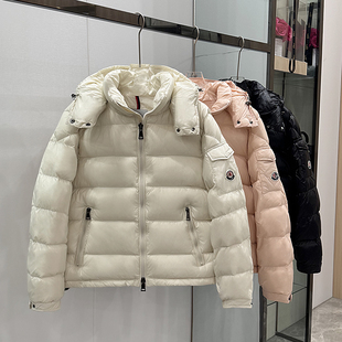 保暖面包服情侣男加厚外套 新款 羽绒服女短款 亮面白鸭绒2025冬季