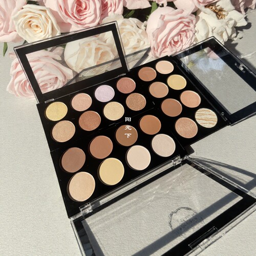 英国makeup revolution8色高光修容眼影阴影盘