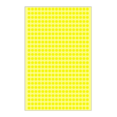 15色彩色圆点贴纸迷你小圆点贴