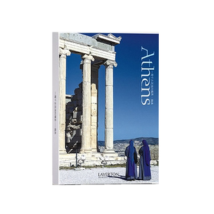 盒装雅典国外城市旅游景点明信片 照片墙装饰布置卡片 希腊卫城风景旅行拍摄图集留念纪念品卡片留言祝福贺卡