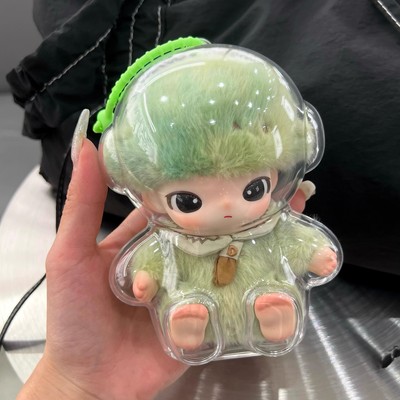 新生日记系列陌生搪胶毛绒高清壳保护壳防尘罩适用泡泡玛特DIMOO