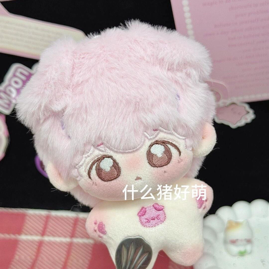 TF家族朱志鑫猪猪鑫10CM大头体棉花娃娃明星周边同人高颜值玩偶